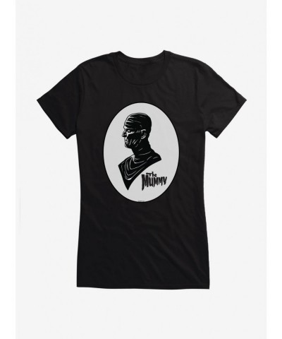 Discount Universal Monsters The Mummy Shadow Portrait Girls T-Shirt $6.37 T-Shirts