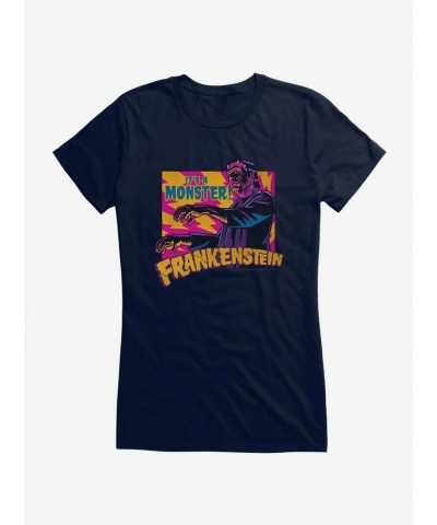 Unique Frankenstein It's A Monster Girls T-Shirt $6.97 T-Shirts