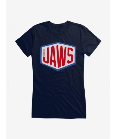 Bestselling Jaws Font Logo Girls T-Shirt $7.77 T-Shirts