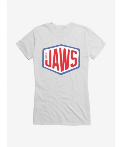 Bestselling Jaws Font Logo Girls T-Shirt $7.77 T-Shirts