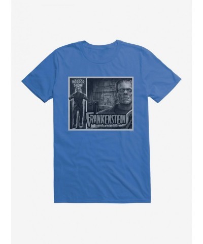 Trendy Frankenstein Black & White The Man Who Made A Monster T-Shirt $9.37 T-Shirts