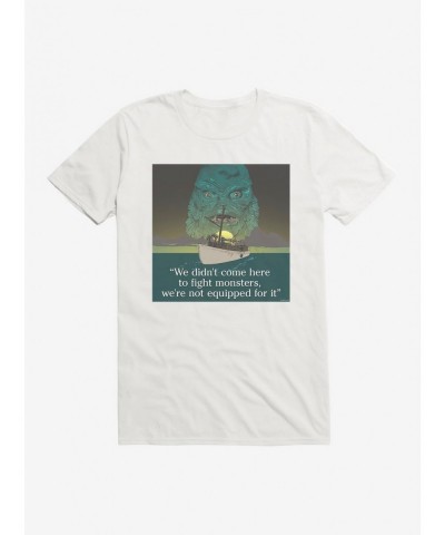 Premium Universal Monsters Creature From The Black Lagoon Monster Quote T-Shirt $5.74 T-Shirts