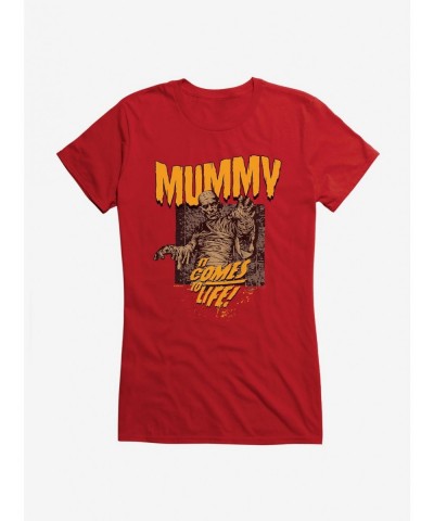 Exclusive Universal Monsters The Mummy Tomb Girls T-Shirt $8.17 T-Shirts