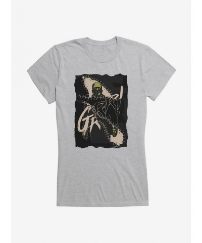 Premium Universal Monsters Frankenstein Grrr Pose Girls T-Shirt $6.18 T-Shirts