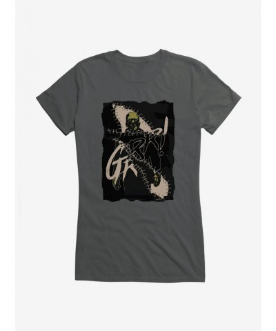 Premium Universal Monsters Frankenstein Grrr Pose Girls T-Shirt $6.18 T-Shirts