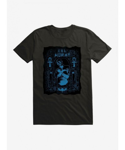 Unique Universal Monsters The Mummy Blue Tint Poster T-Shirt $8.22 T-Shirts