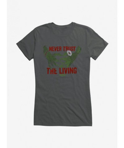 Trendy Universal Monsters Frankenstein Never Trust The Living Girls T-Shirt $8.37 T-Shirts