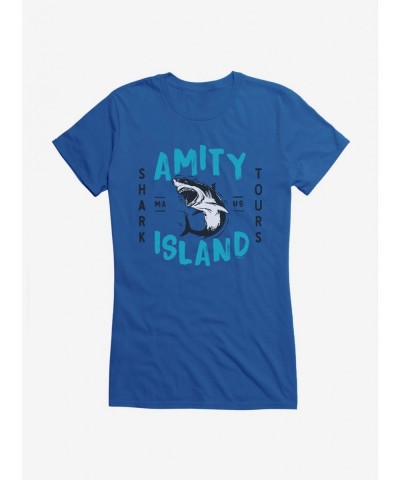 Flash Deal Jaws Amity Island Tours Girls T-Shirt $7.97 T-Shirts