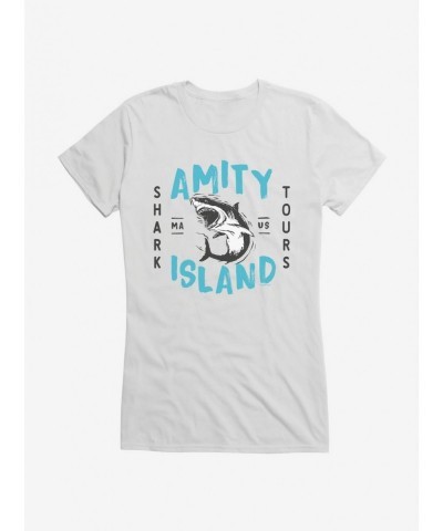 Flash Deal Jaws Amity Island Tours Girls T-Shirt $7.97 T-Shirts