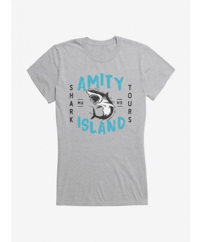 Flash Deal Jaws Amity Island Tours Girls T-Shirt $7.97 T-Shirts