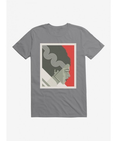 New Arrival Universal Monsters Bride Of Frankenstein Simple T-Shirt $8.60 T-Shirts