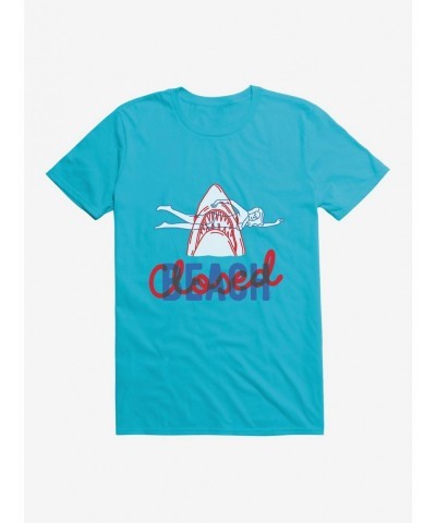 Fashion Jaws Beach Closed T-Shirt $7.65 T-Shirts