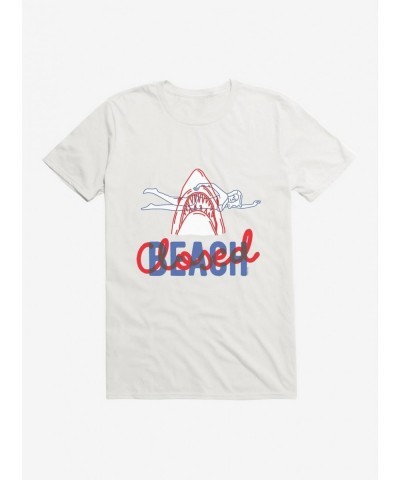 Fashion Jaws Beach Closed T-Shirt $7.65 T-Shirts