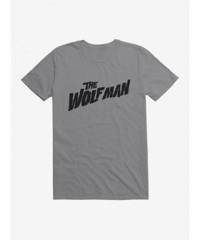 Bestselling The Wolf Man Bold Font T-Shirt $6.88 T-Shirts