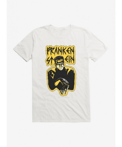 Trendy Universal Monsters Frankenstein Relaxed Hands T-Shirt $8.22 T-Shirts