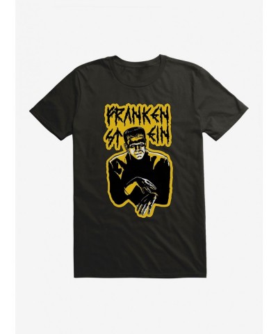 Trendy Universal Monsters Frankenstein Relaxed Hands T-Shirt $8.22 T-Shirts