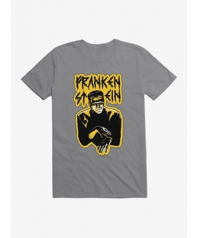 Trendy Universal Monsters Frankenstein Relaxed Hands T-Shirt $8.22 T-Shirts