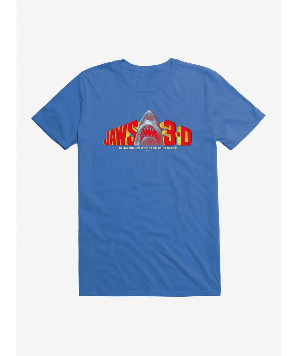 Exclusive Price Jaws 3D T-Shirt $6.31 T-Shirts