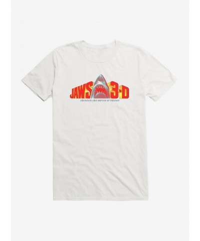 Exclusive Price Jaws 3D T-Shirt $6.31 T-Shirts