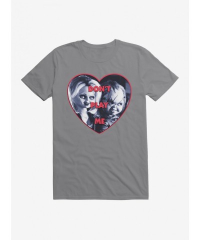 Limited-time Offer Chucky Tiffany Don't Play Me T-Shirt $7.84 T-Shirts