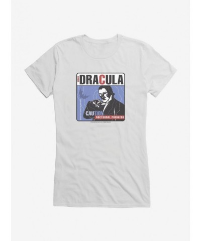 Limited-time Offer Dracula Nocturnal Predator Girls T-Shirt $6.77 T-Shirts