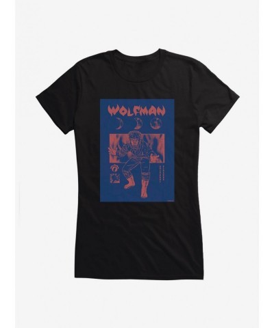 Flash Sale The Wolf Man Glare Girls T-Shirt $8.57 T-Shirts