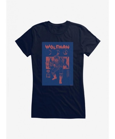 Flash Sale The Wolf Man Glare Girls T-Shirt $8.57 T-Shirts