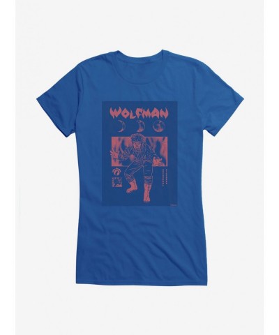 Flash Sale The Wolf Man Glare Girls T-Shirt $8.57 T-Shirts