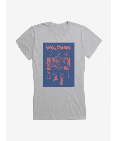 Flash Sale The Wolf Man Glare Girls T-Shirt $8.57 T-Shirts