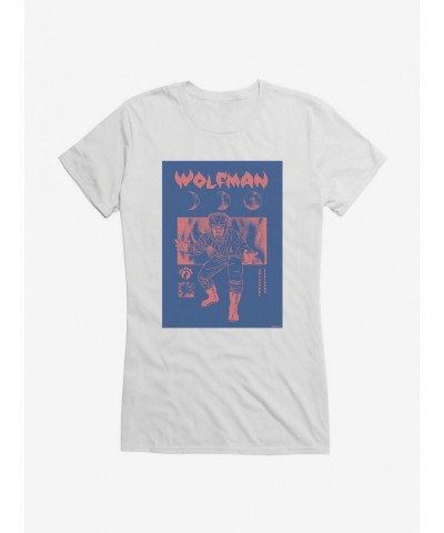 Flash Sale The Wolf Man Glare Girls T-Shirt $8.57 T-Shirts