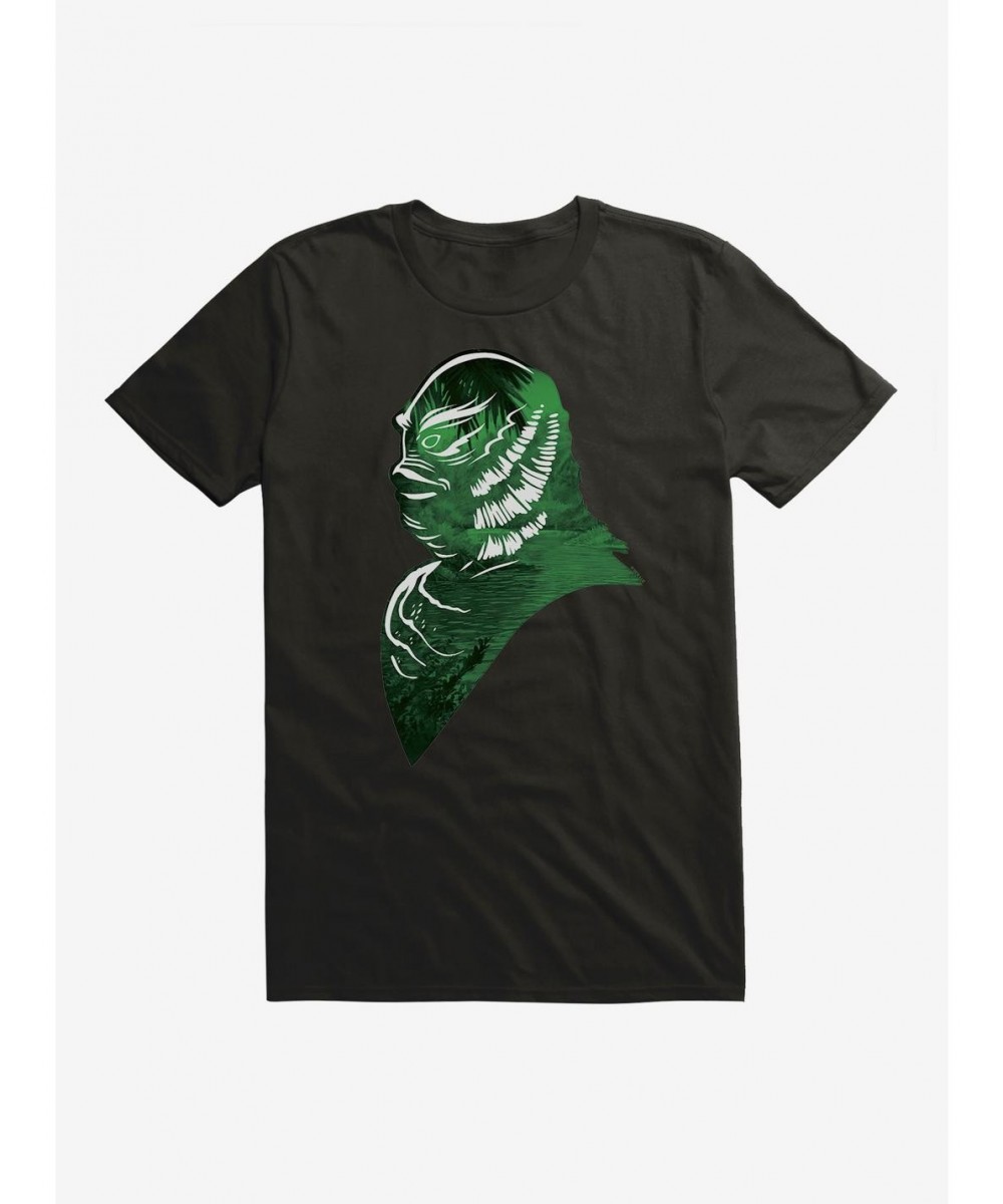 Special Universal Monsters The Creature From The Black Lagoon Amazon Profile T-Shirt $6.88 T-Shirts