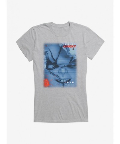 Absolute Discount Chucky Seed Of Chucky Tape Girls T-Shirt $6.97 T-Shirts