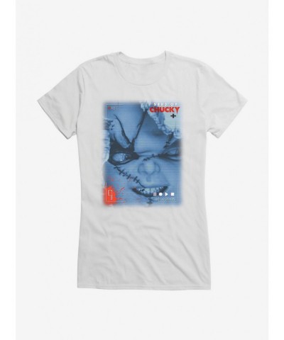 Absolute Discount Chucky Seed Of Chucky Tape Girls T-Shirt $6.97 T-Shirts