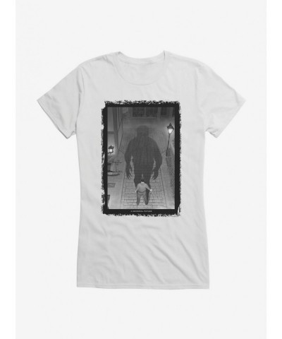 Trendy The Wolf Man Black And White Inner Wolf Girls T-Shirt $5.98 T-Shirts