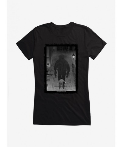 Trendy The Wolf Man Black And White Inner Wolf Girls T-Shirt $5.98 T-Shirts