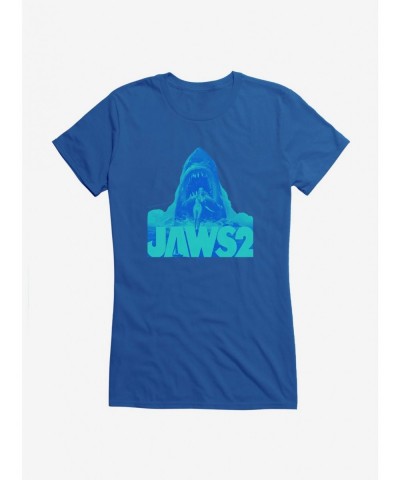 Festival Price Jaws 2 Script Imagery Girls T-Shirt $9.96 T-Shirts