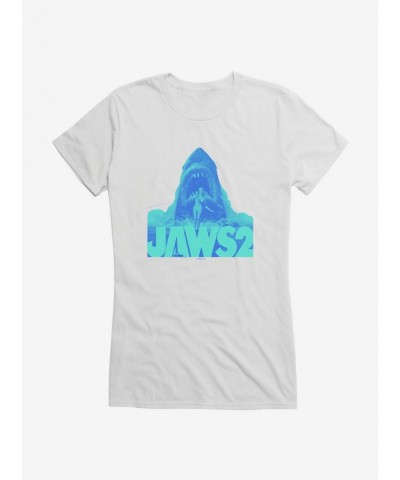 Festival Price Jaws 2 Script Imagery Girls T-Shirt $9.96 T-Shirts