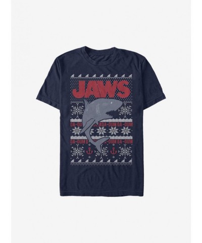 High Quality Jaws Christmas Pattern Sweater T-Shirt $8.99 T-Shirts