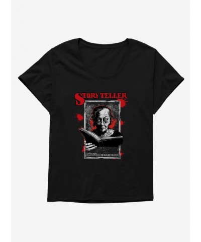 Low Price Halloween Horror Nights Story Teller Girls T-Shirt Plus Size $11.24 T-Shirts