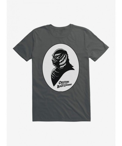 Limited-time Offer Universal Monsters The Creature From The Black Lagoon Shadow Profile T-Shirt $6.88 T-Shirts