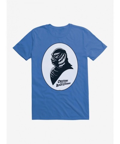 Limited-time Offer Universal Monsters The Creature From The Black Lagoon Shadow Profile T-Shirt $6.88 T-Shirts