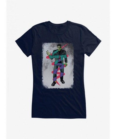 Absolute Discount Universal Monsters Frankenstein Mash Up Girls T-Shirt $8.96 T-Shirts