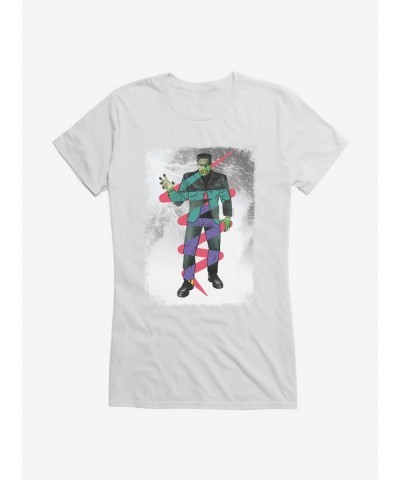 Absolute Discount Universal Monsters Frankenstein Mash Up Girls T-Shirt $8.96 T-Shirts