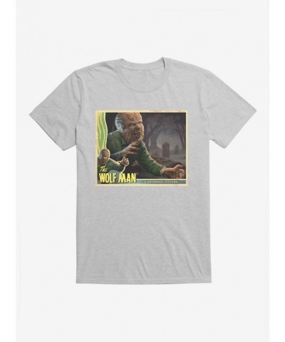 Huge Discount The Wolf Man Movie Poster T-Shirt $6.50 T-Shirts