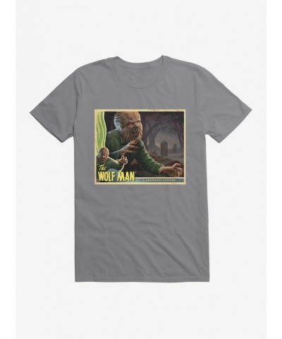 Huge Discount The Wolf Man Movie Poster T-Shirt $6.50 T-Shirts