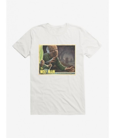 Huge Discount The Wolf Man Movie Poster T-Shirt $6.50 T-Shirts