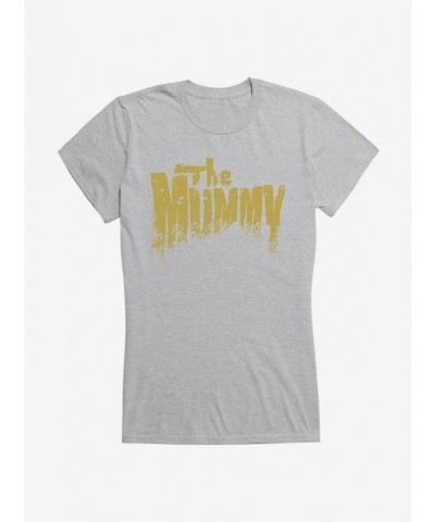 Huge Discount Universal Monsters The Mummy Worn Title Girls T-Shirt $6.37 T-Shirts