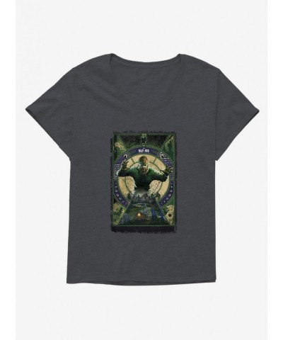 Flash Deal The Wolf Man Graveyard Girls T-Shirt Plus Size $10.40 T-Shirts