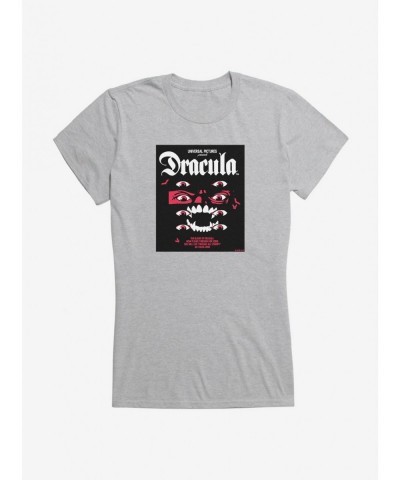 Exclusive Dracula Be Afraid Girls T-Shirt $8.76 T-Shirts