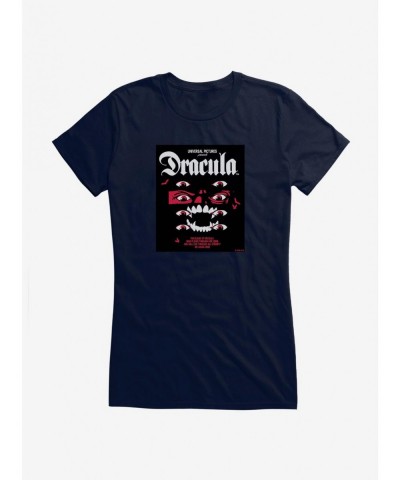 Exclusive Dracula Be Afraid Girls T-Shirt $8.76 T-Shirts